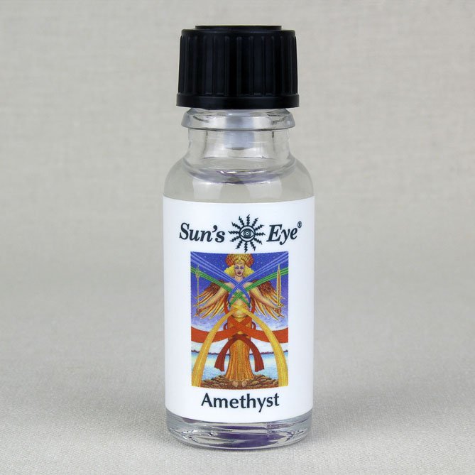 Suns Eye Amethyst Herbal Fragrance Oil - 1/2 Ounce Bottle