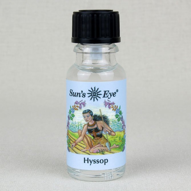 Suns Eye Hyssop Herbal Fragrance Oil - 1/2 Ounce Bottle