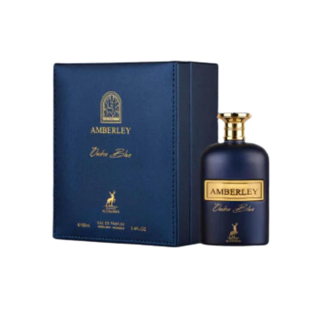 Maison Alhambra Amberley Ombre Blue Eau de Parfum Spray for Unisex, 3.4 Fl Oz (100 ml)