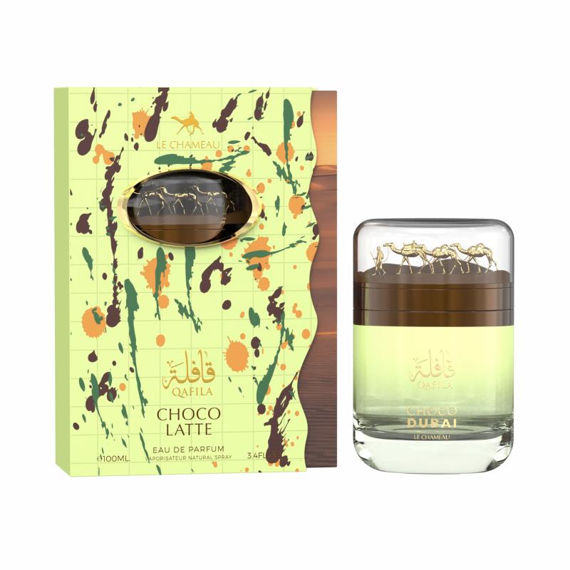 Emper Le Chameau Qafila Choco Dubai Eau de Parfum Spray, 3.4 Fl Oz (100 ml)