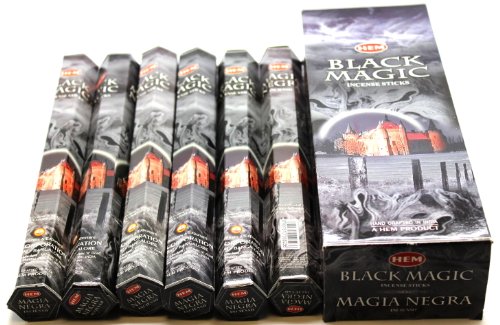 Encens Hem Black Magic, boîte de 120 bâtons