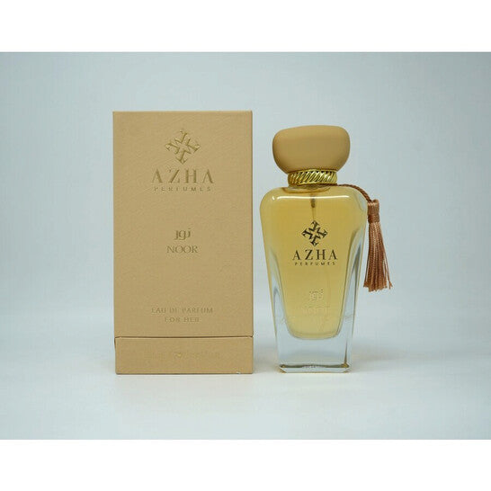 Azha Noor Eau de Parfum for Women Long-Lasting EDP Spray, 3.3 oz, Floral Woody Musk
