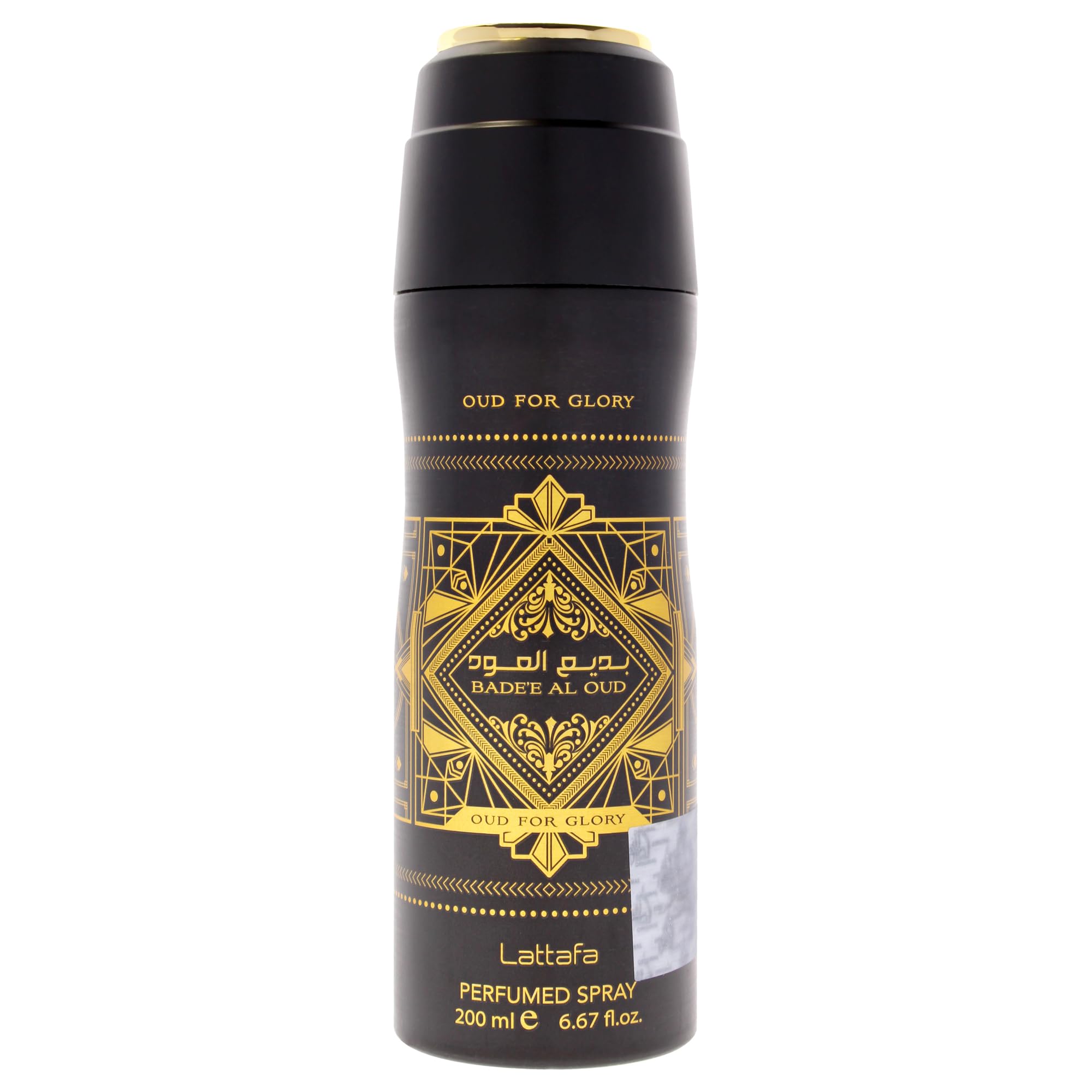 Lattafa Badee Al Oud Oud For Glory Deodorant Spray - 6.67 Oz/200 ml