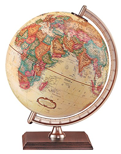 Replogle Forester Desktop Globe, Antique 9"