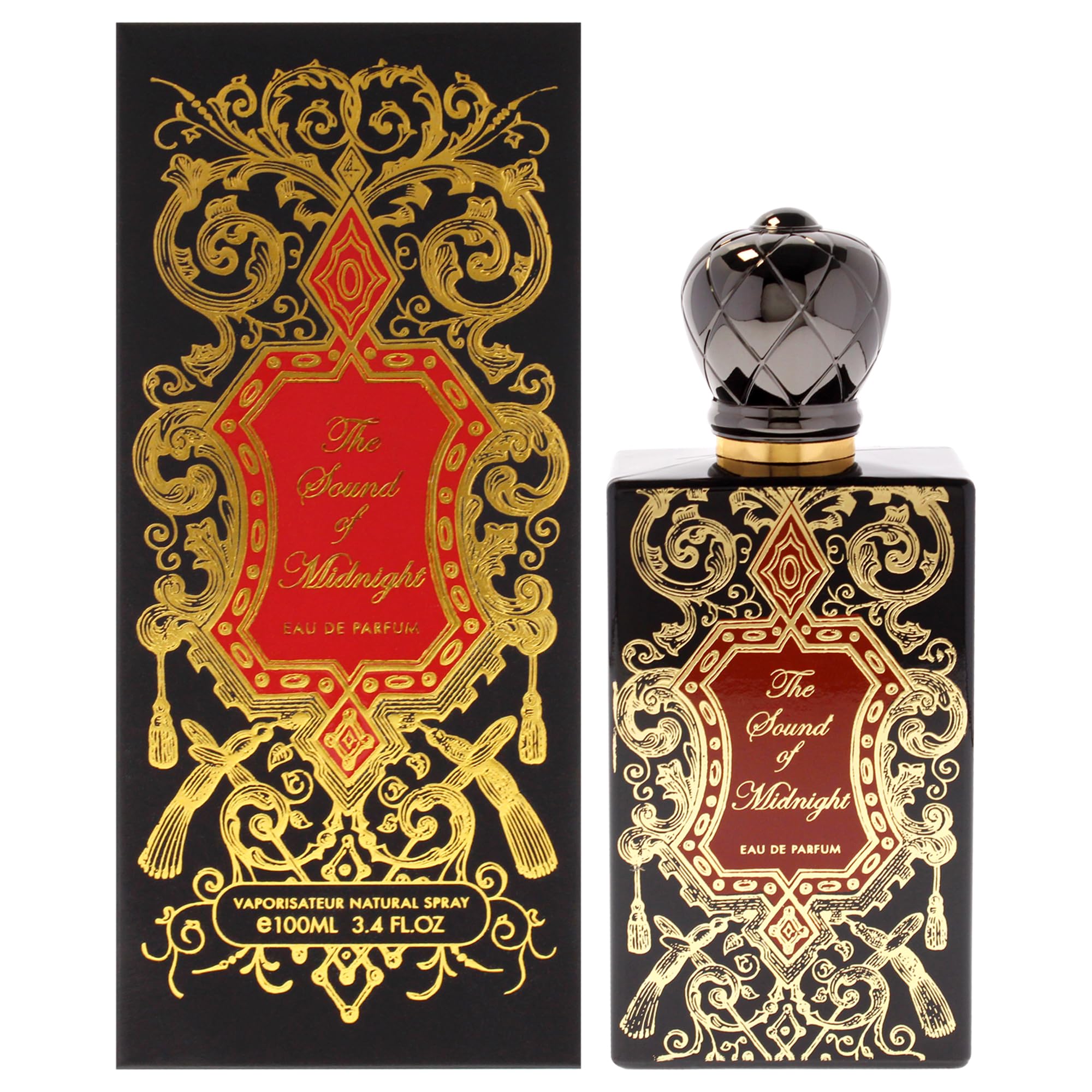 Le Vogue The Sound of Midnight Eau de Parfum for Women, Fresh Spicy Fragrance with Invigorating Character, 3.4 oz Spray
