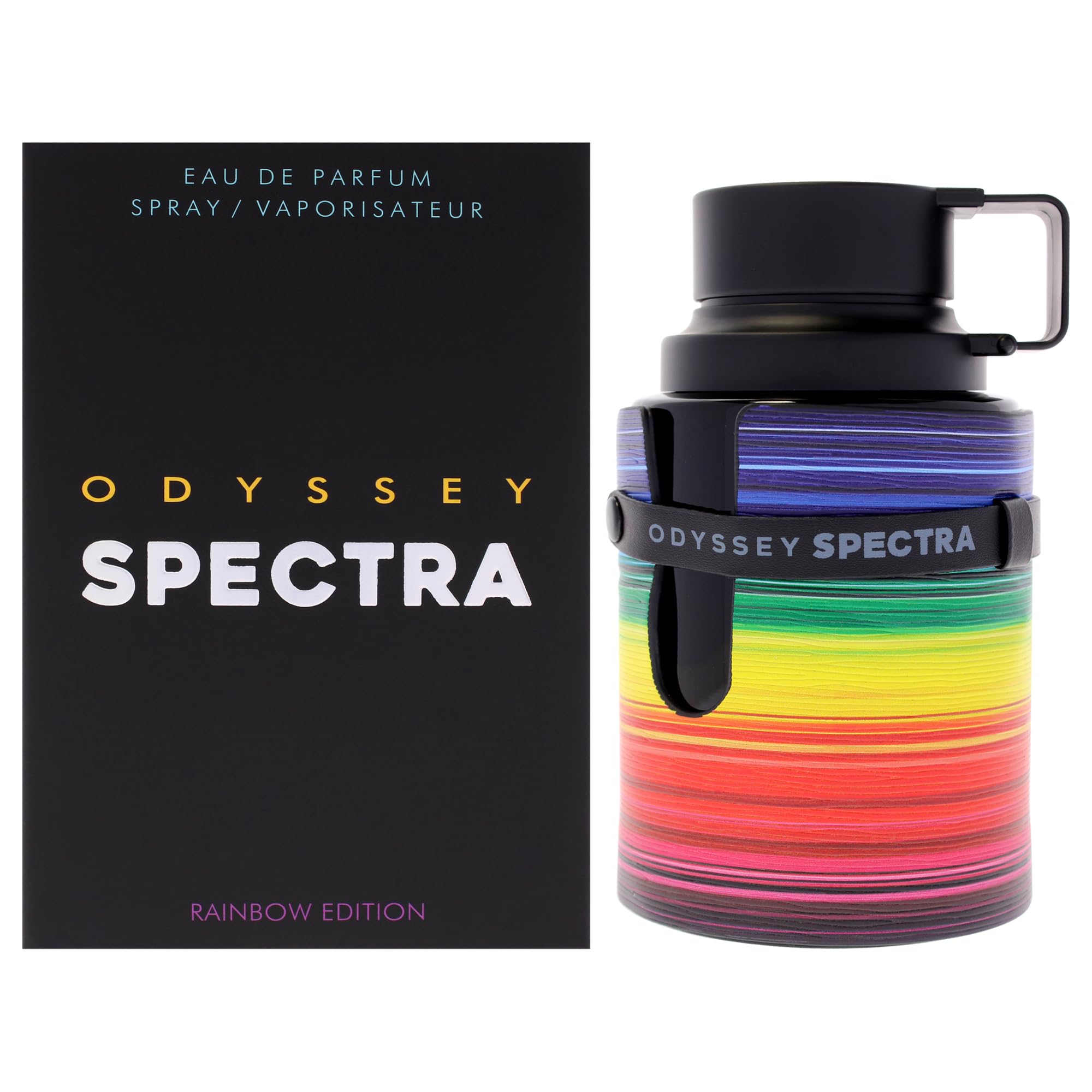 Armaf Odyssey Spectra Rainbow Edition Eau de Parfum for Men, Fresh Aromatic Fruity Fragrance for Everyday Wear, Large Size 6.8 oz Spray