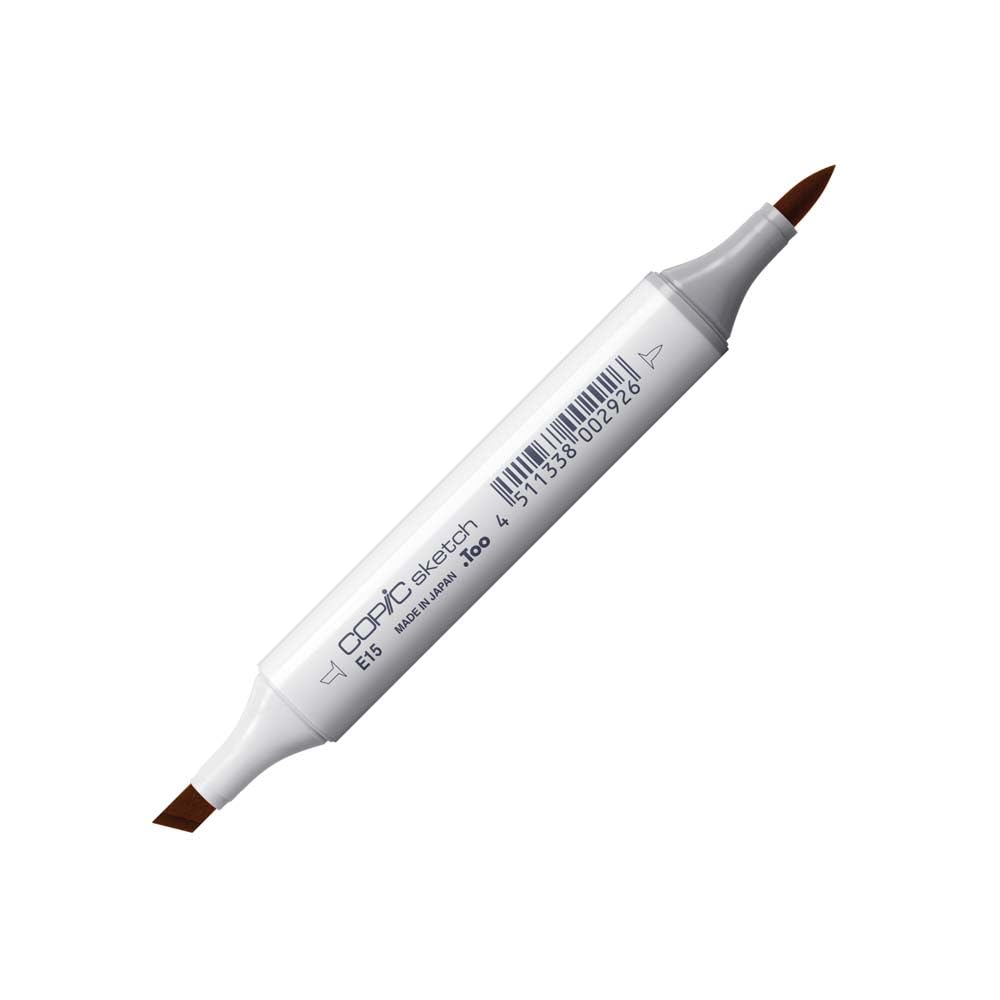 Copic Sketch Marker, Dark Suntan (E15)