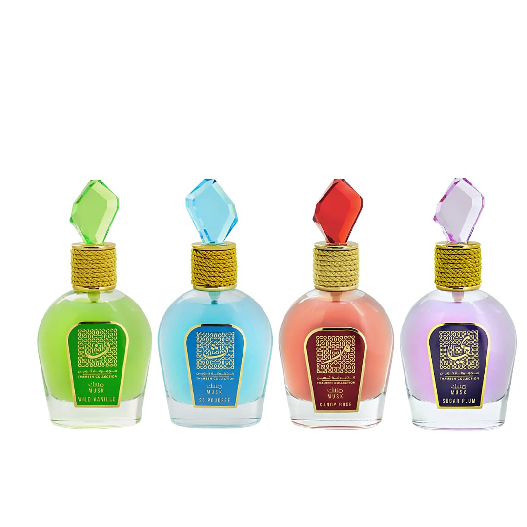 Lattafa Musk Thameen Collection Bundle EDP 3.4 Oz (100ml) (Set of 4)