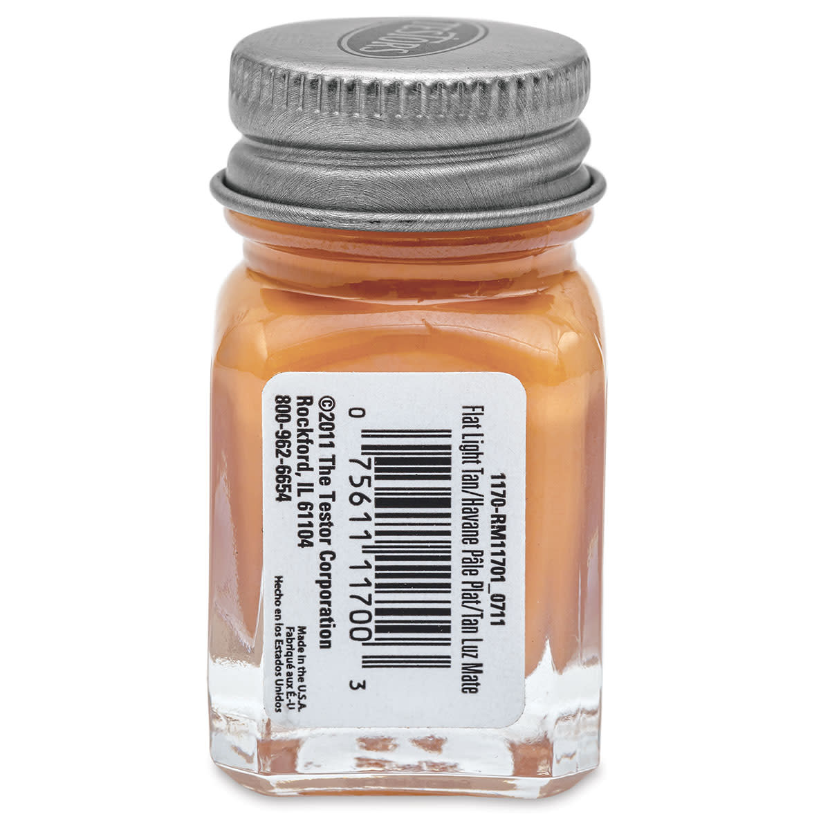 Testors Enamel Paint - Flat Light Tan, 1/4 oz Bottle - 1170TT