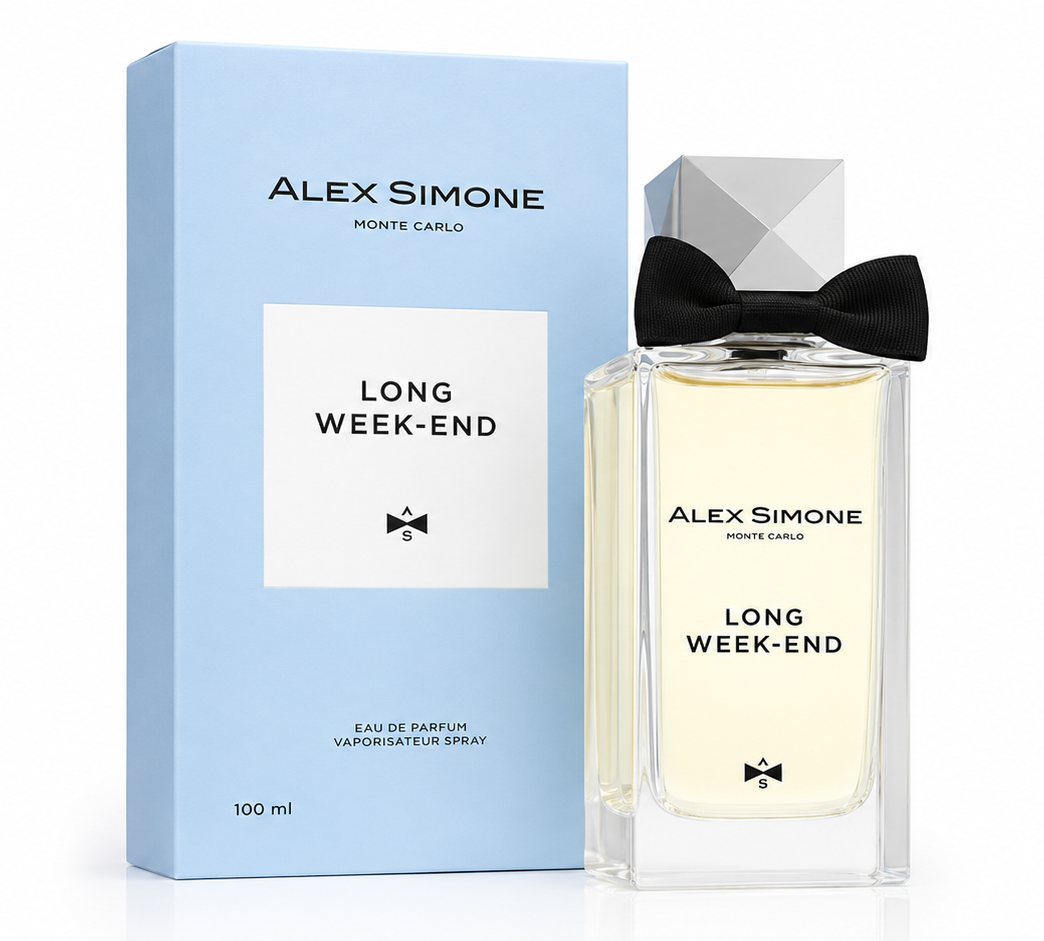 Alex Simone Long Week-End Eau de Parfum Spray, Monaco Collection, 3.4 Fl Oz