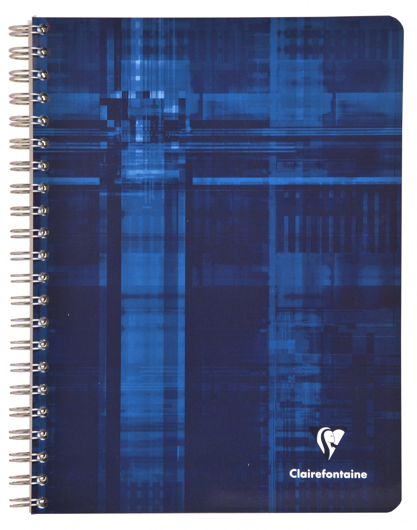 Clairefontaine Wirebound Notebook - Graph w/4 tabs 112 sheets - 8 1/4 x 11 3/4