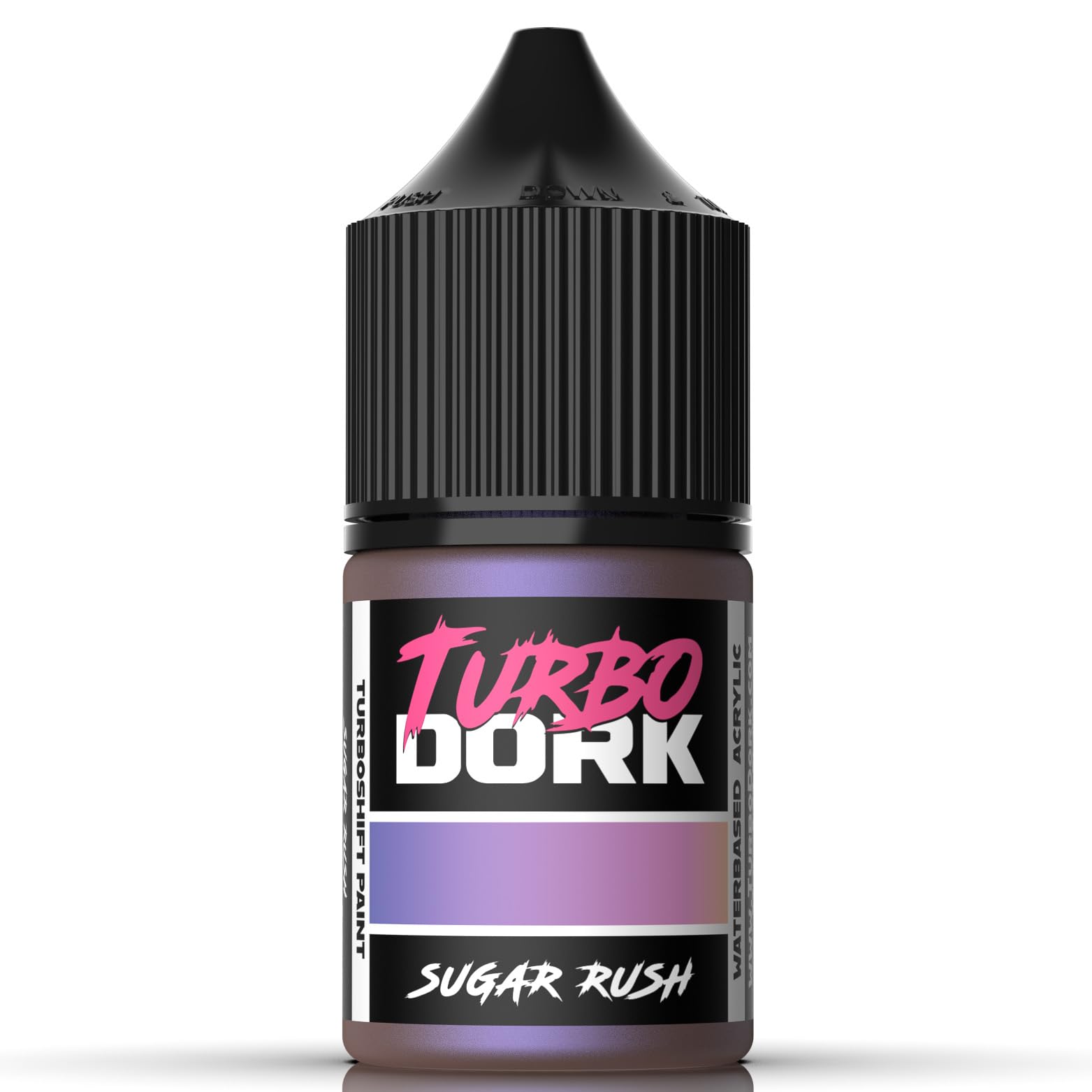 Turbo Dork Sugar Rush TurboShift Acrylic Paint 22ml Bottle - Water-based Non-Toxic Metallic Color Shifting Paint