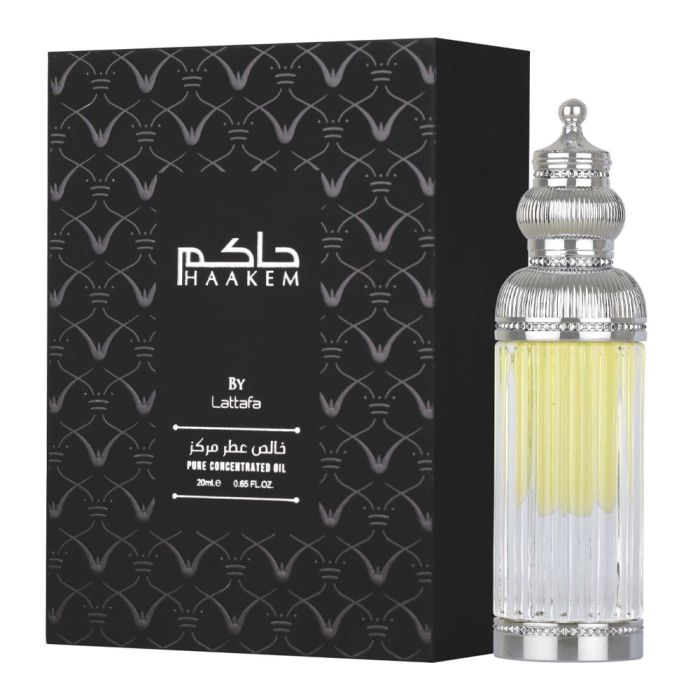 Lattafa Haakem Pure Concentrated Perfume Oil, 0.67 Ounce / 20 ml