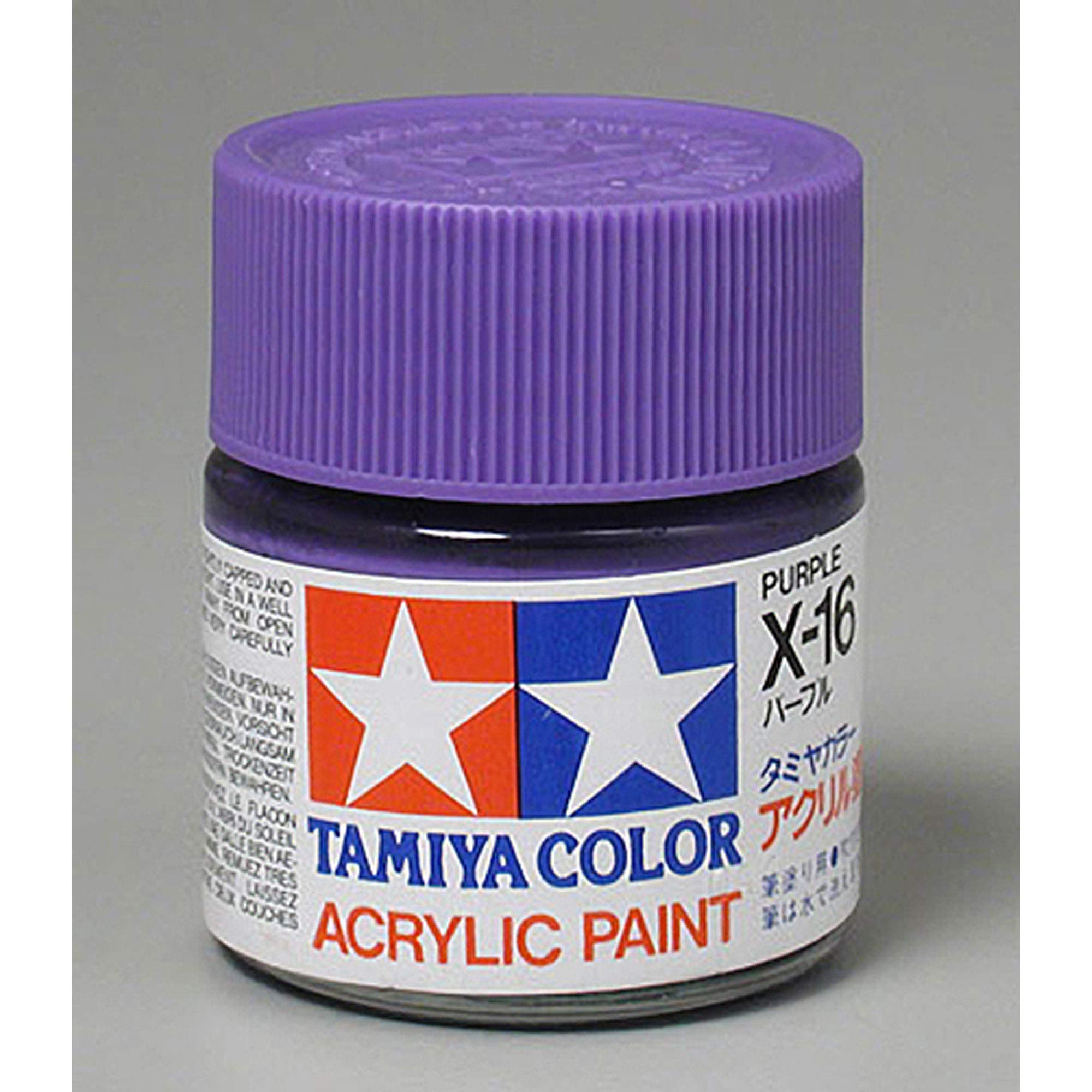 TAMIYA Acrílico X16 Púrpura Brillante TAM81016 Pintura para Plásticos Acrílico