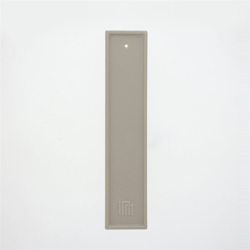 Porta incienso de cerámica Yukari para varillas de bambú, color gris