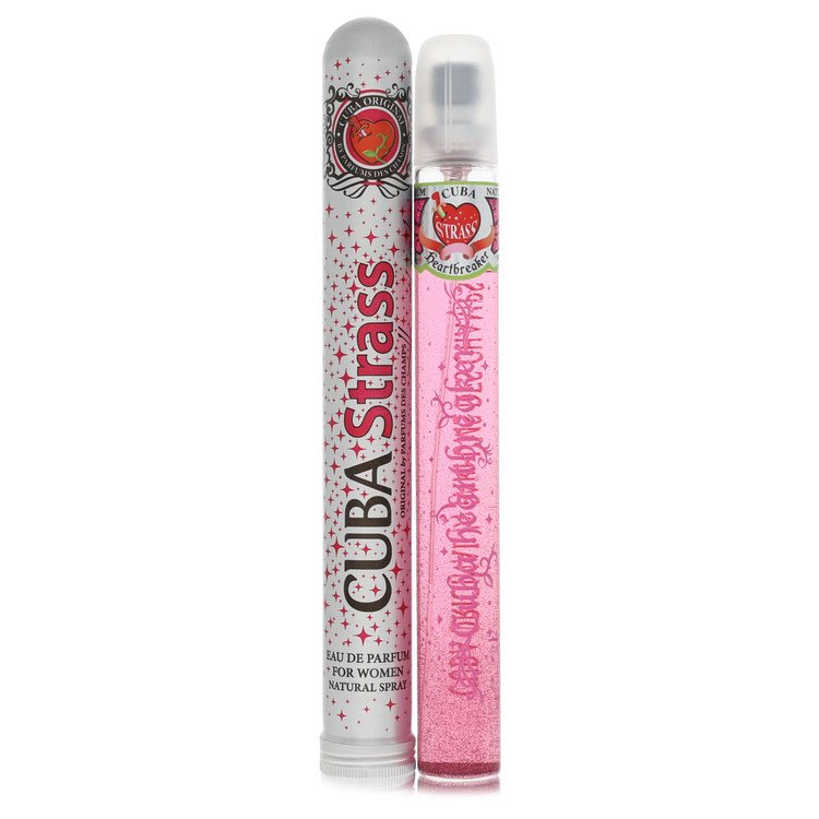 Cuba Strass Heart Breaker Eau de Parfum Spray for Women, 1.17 Oz (35ml)