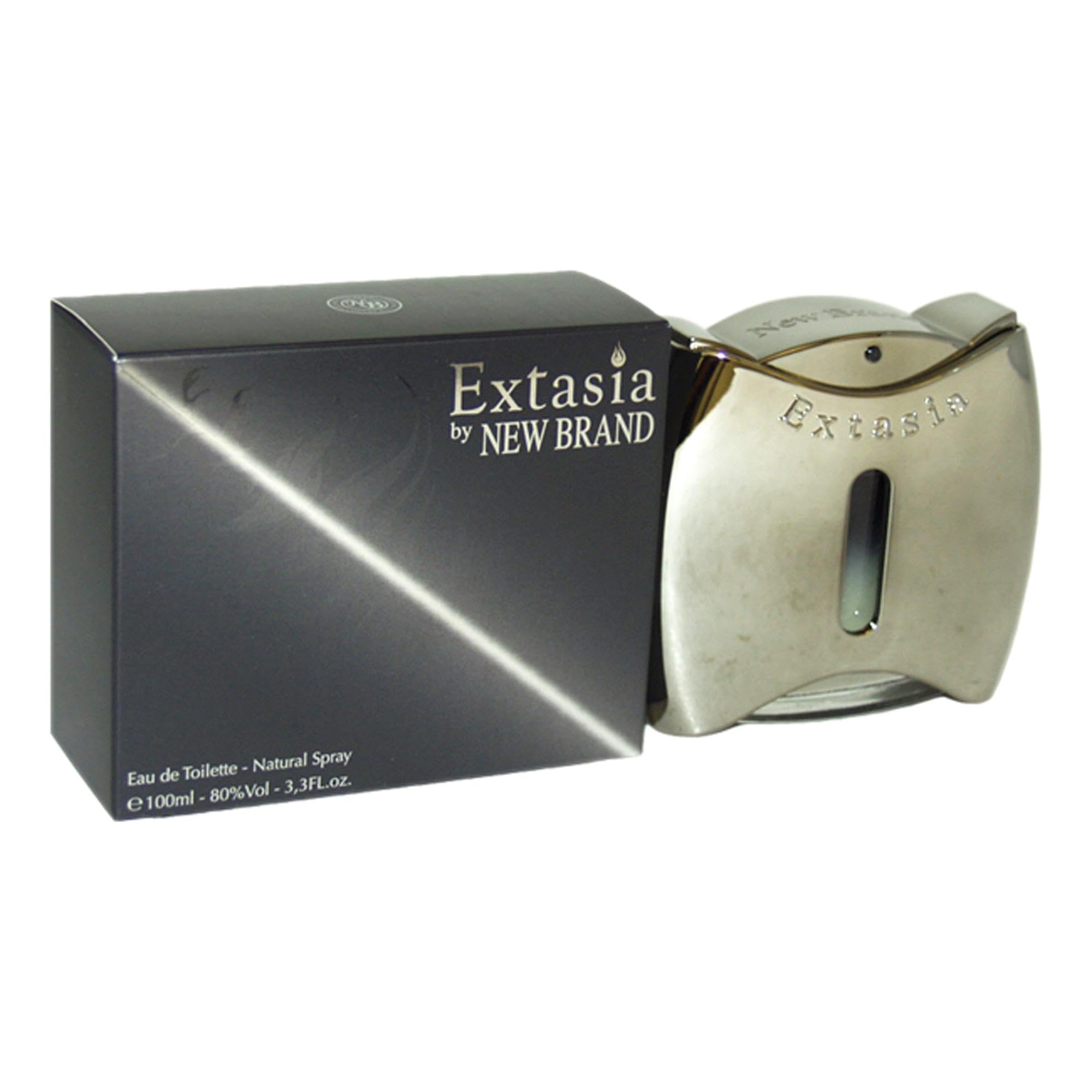 New Brand Prestige Extasia Eau de Toilette Men Woody Spicy Scent 3.4 oz Spray