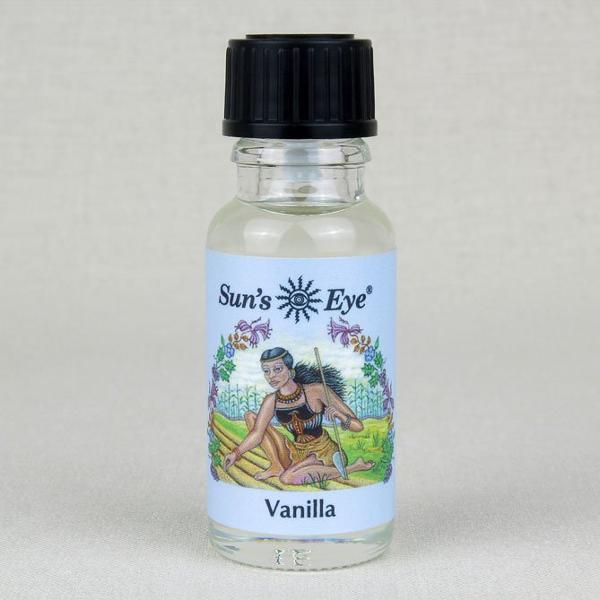Suns Eye Vanilla Herbal Fragrance Oil - 1/2 Ounce Bottle