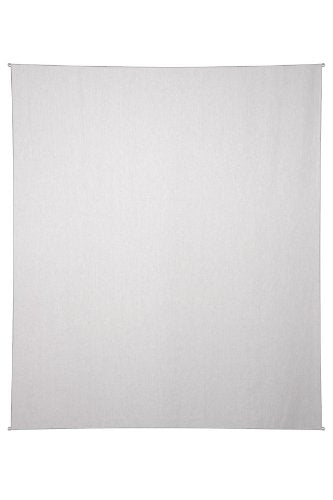 Tapiz de algodón blanco liso Sunshine Joy de 85 x 100 pulgadas