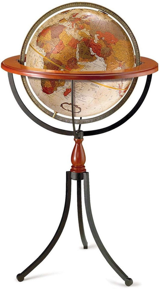 Replogle Santa Fe Globe, Bronze Metallic Finish, 16-Inch Diameter, Large