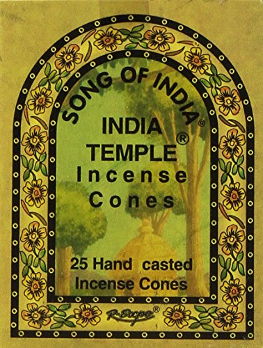 Conos de incienso de la India - Song of India - Caja de 25