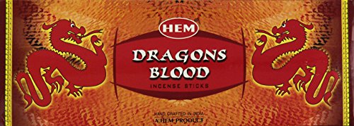 Hem Dragons Blood Red Incense, 120 Stick Box