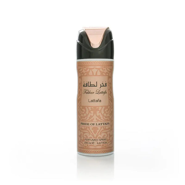 Lattafa Fakhar Gold Perfumed Body Spray 6.7 Ounce (200 ml)