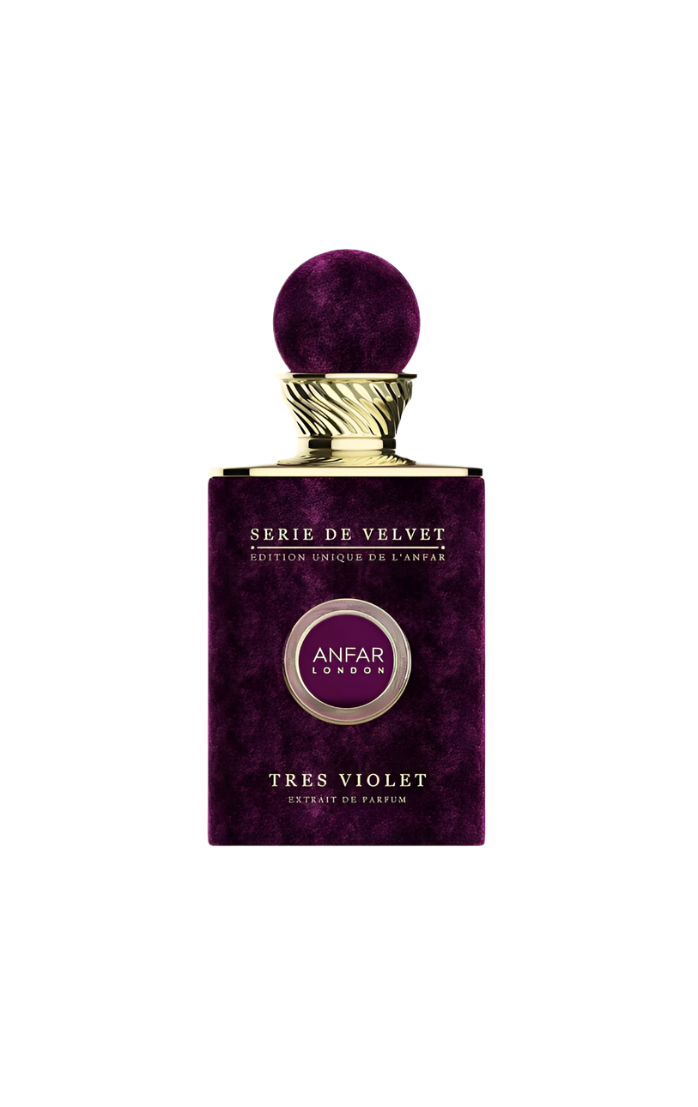 ANFAR London Tres Violet Extrait de Parfum for Women, Alcohol-Free, 3.4 oz / 100 ml Spray