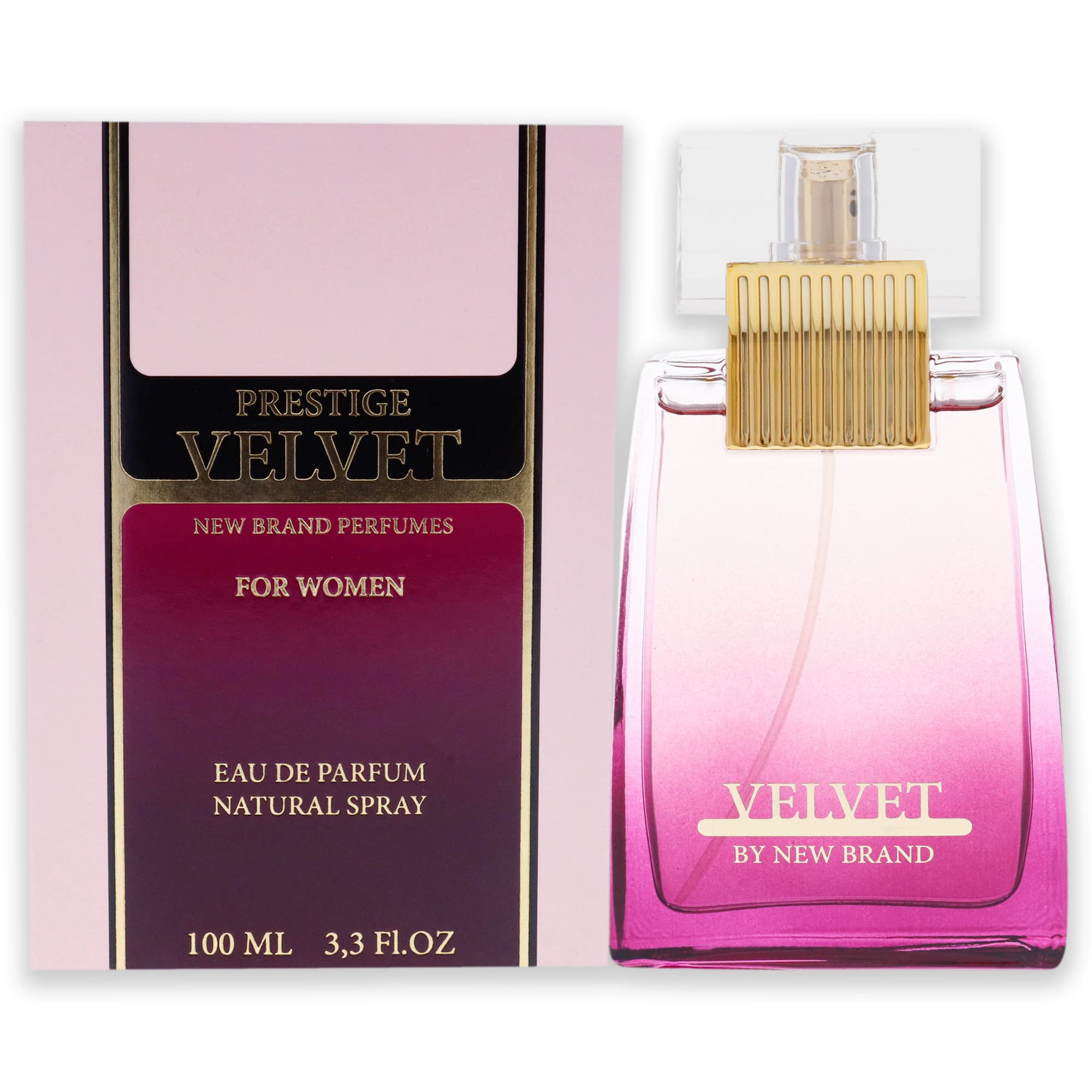 New Brand Prestige Velvet Eau de Parfum Women Soft Floral Scent 3.3 oz Spray