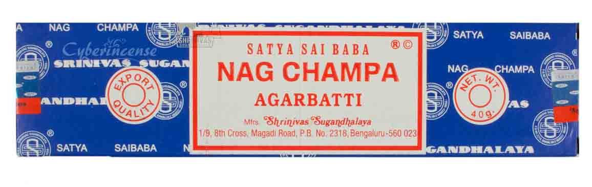 Satya Nag Champa Incense, 40 grams
