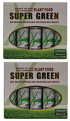 KL Design & Import - 20 Bottles of Super Green Green Lucky Bamboo Fertilizer Plant Food