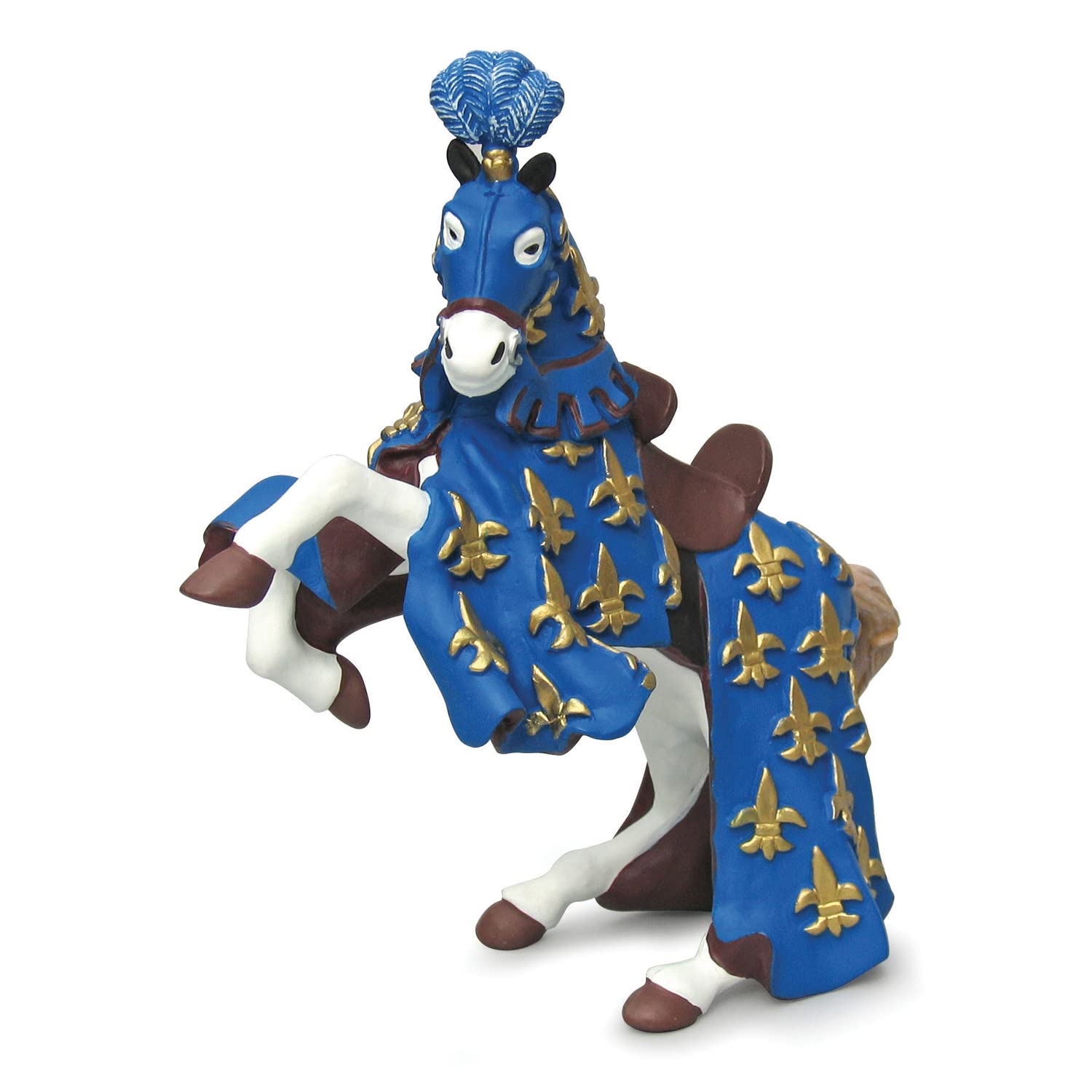 Papo Blue Prince Philip Horse Hand Painted Figurine - Heirloom Quality Collectible No. 39258