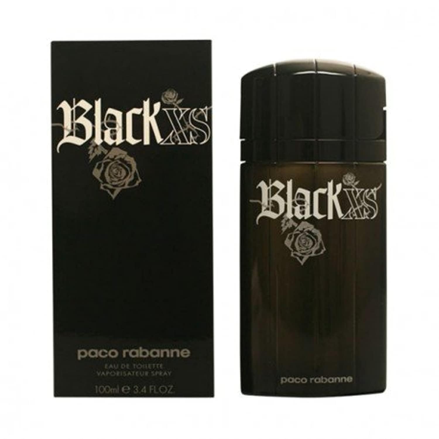 Paco Rabanne Black XS Eau de Toilette Men Spicy Woody Scent 3.4 oz Spray