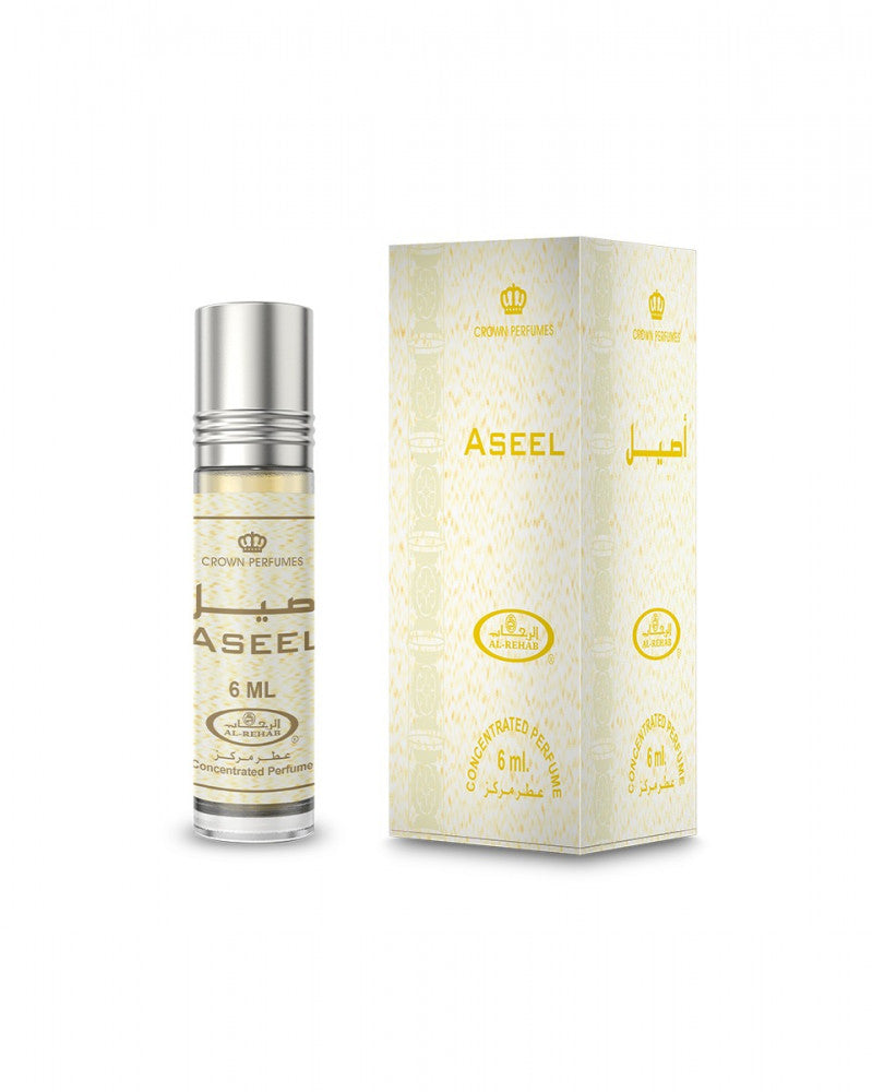 Al Rehab Aseel Concentrated Perfume Oil Roll On 6 ml (0.20 Fl Oz)