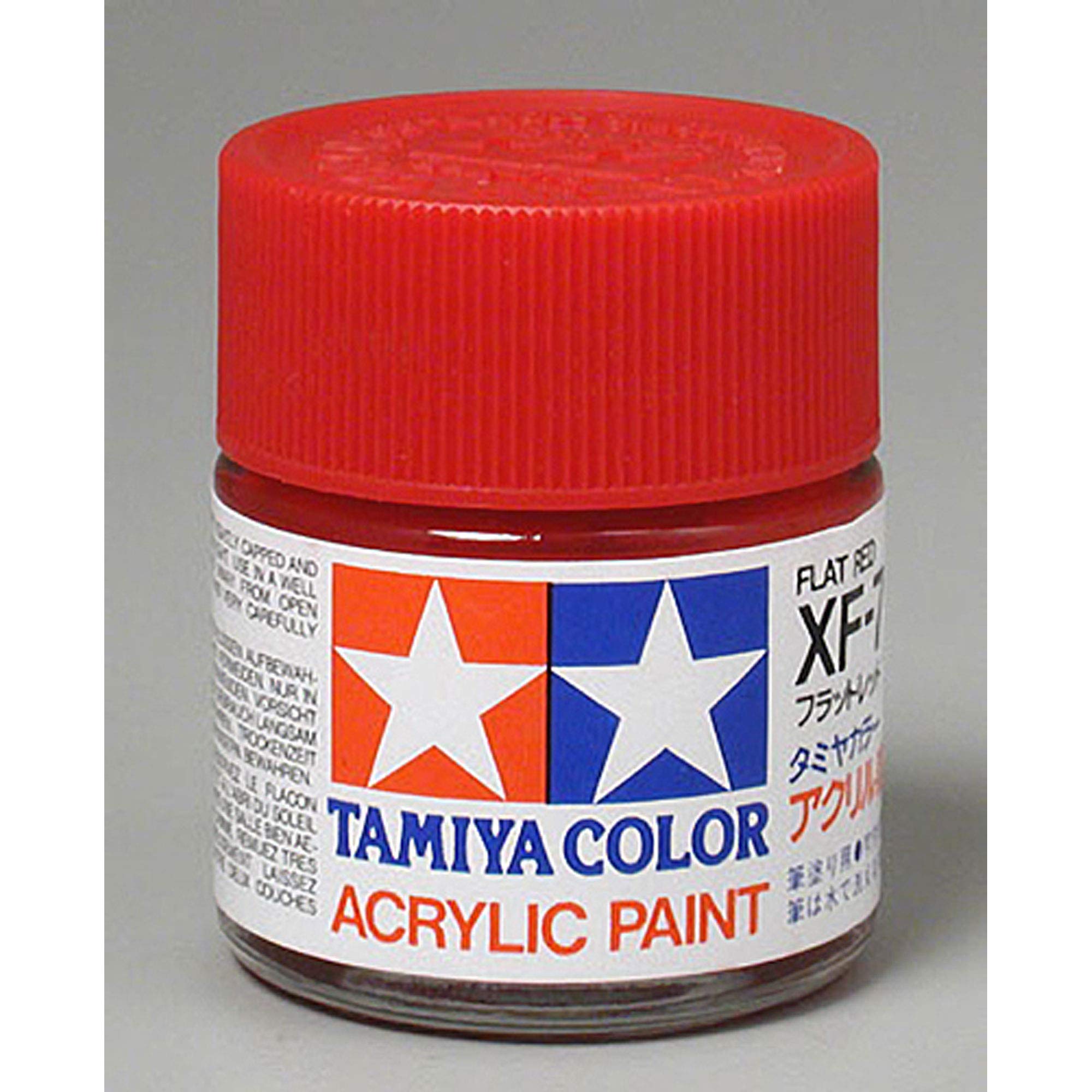 Peinture acrylique Tamiya XF-7 Rouge mat 23 ml