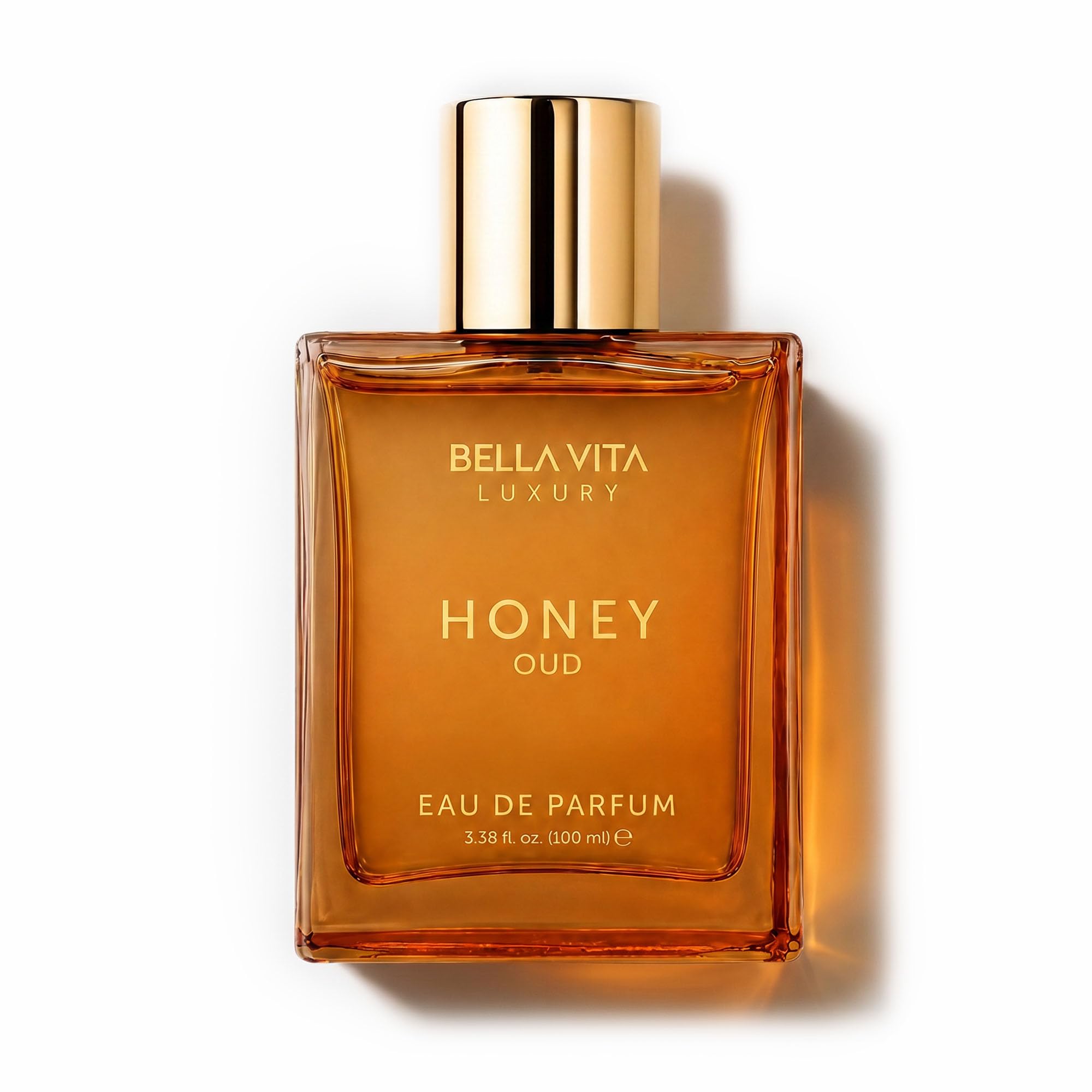 Bella Vita Luxury Honey Oud Eau de Parfum for Men & Women, 3.38 Oz (100ml)