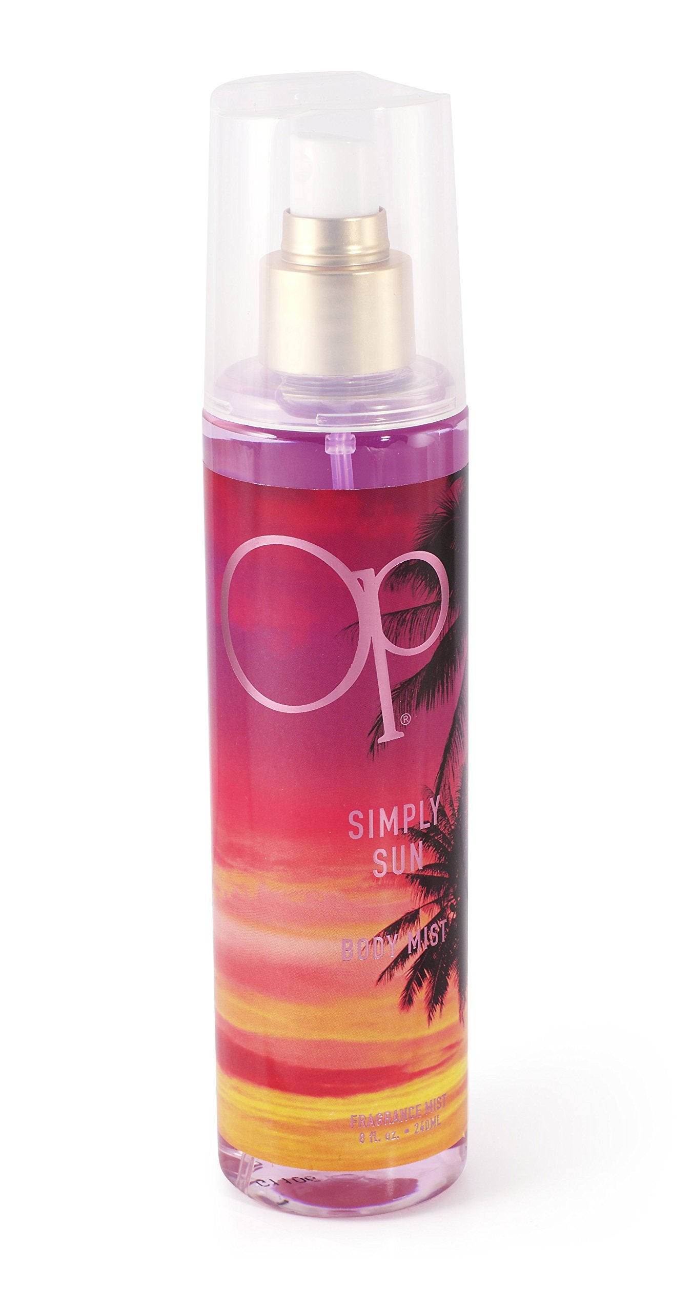 Ocean Pacific Simply Sun Body Mist for Her, 8 Fl Oz