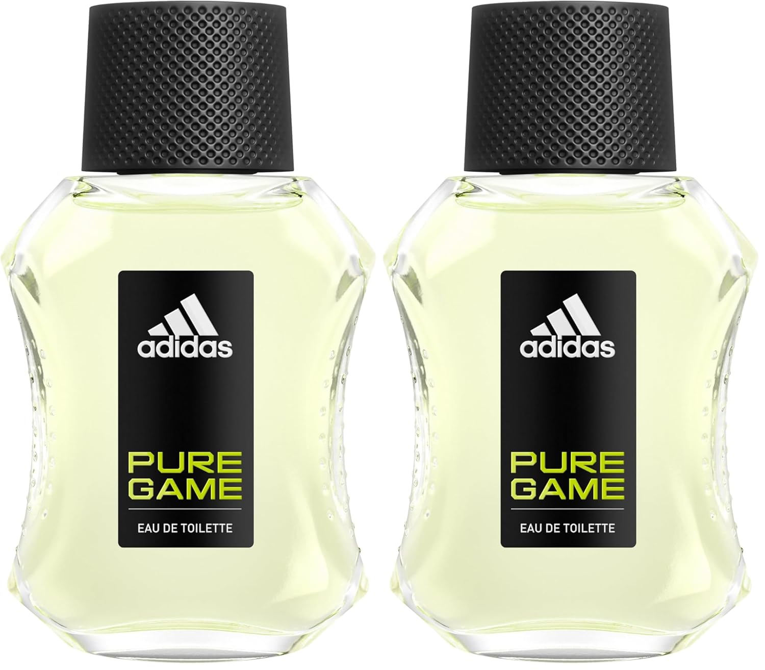 Adidas 2-Pack Pure Game EDT Spray for Men 3.4 Oz (100 mL)