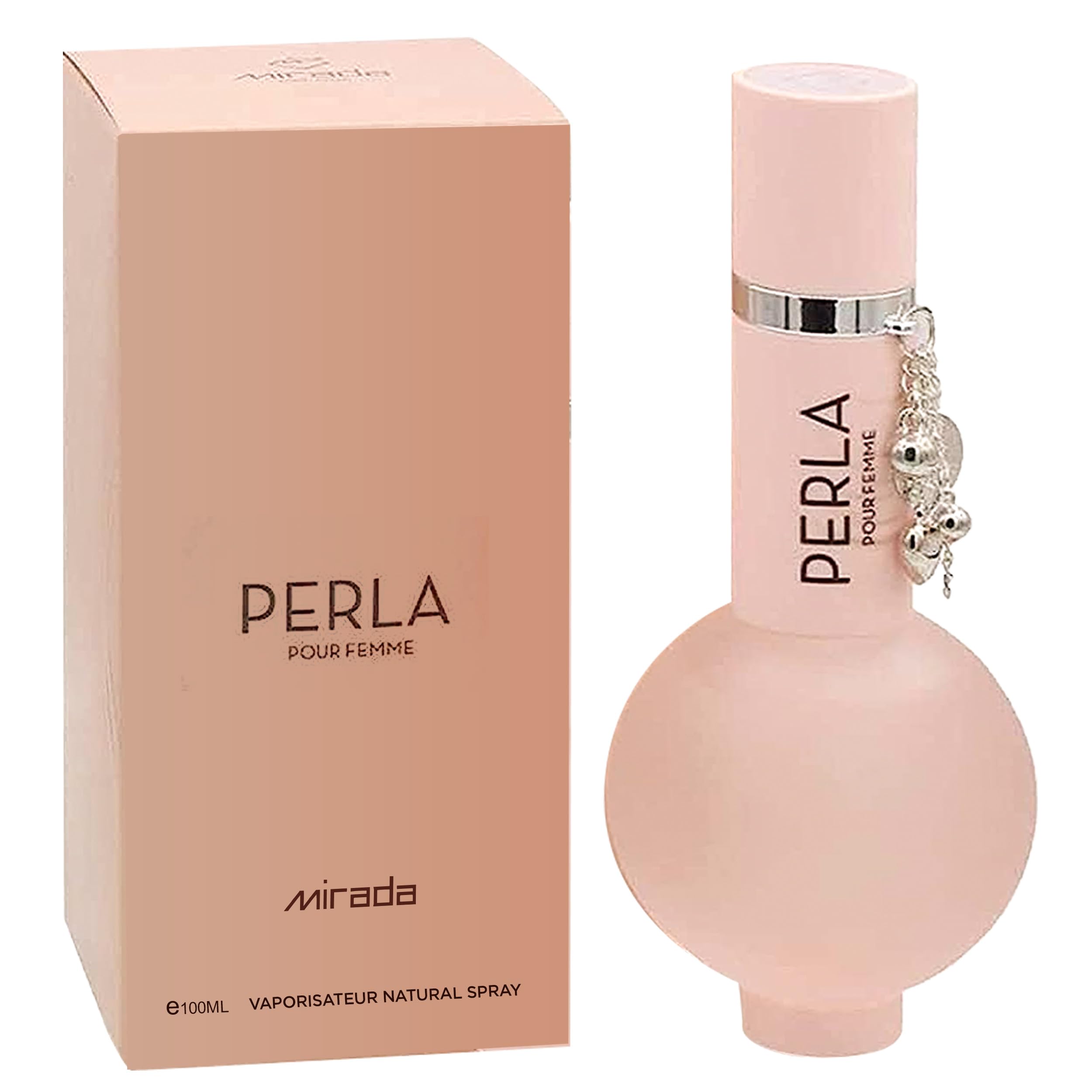 MIRADA Perla Woman Eau de Parfum Spray, 3.4 Fl Oz (100 mL)