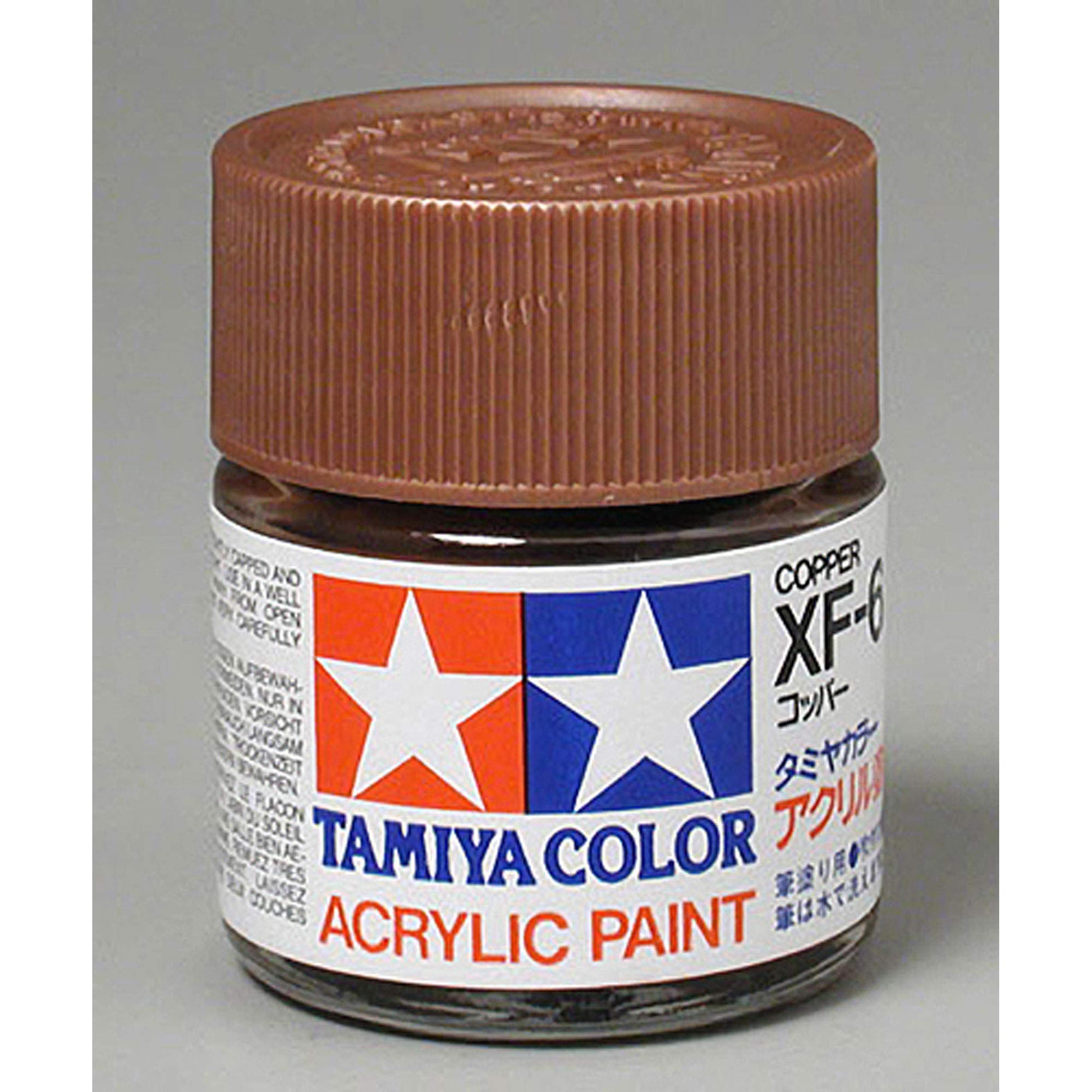 TAMIYA Acrylique XF6 Cuivre Plat TAM81306 Peinture Plastique Acrylique