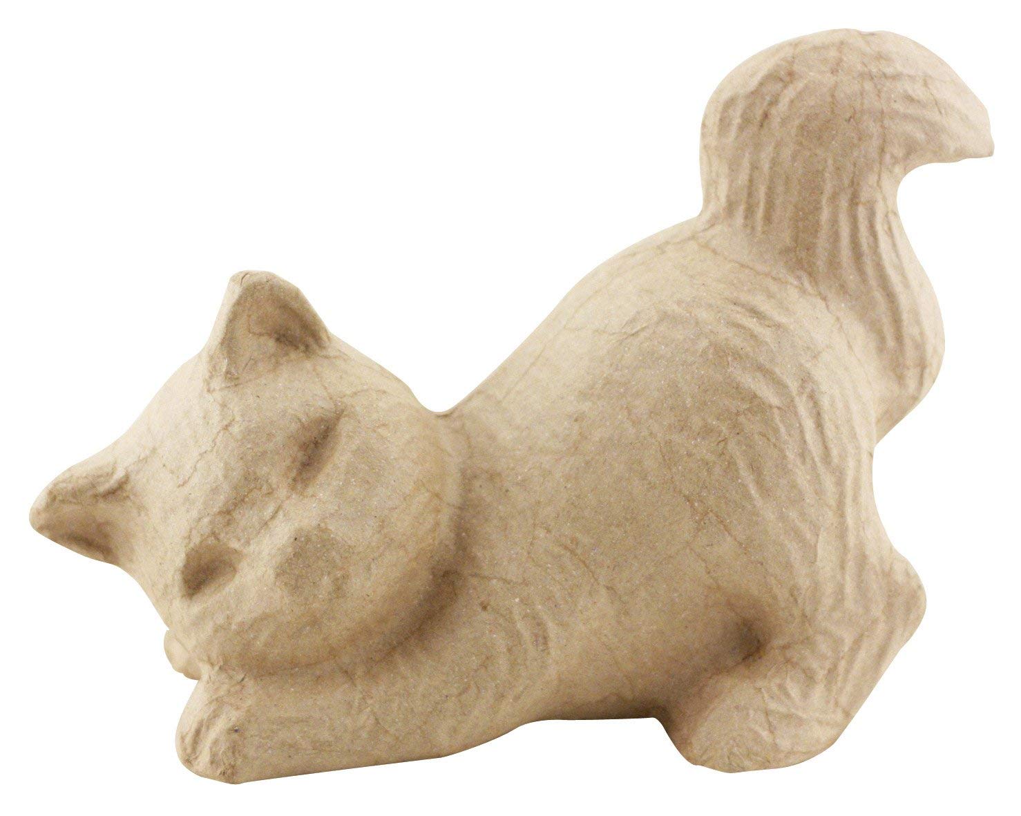 Decopatch Papier-Mache Medium Animal Figurines - 6 to 10" - Cat