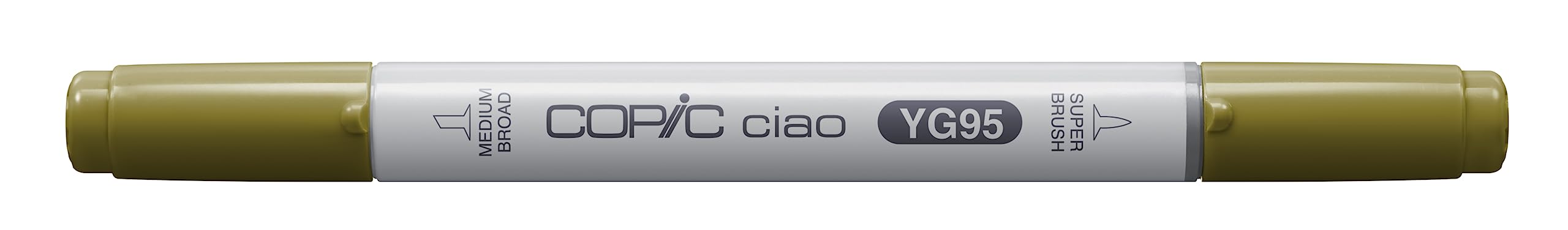 Copic Ciao Double Ended Marker, Pale Olive (YG95)
