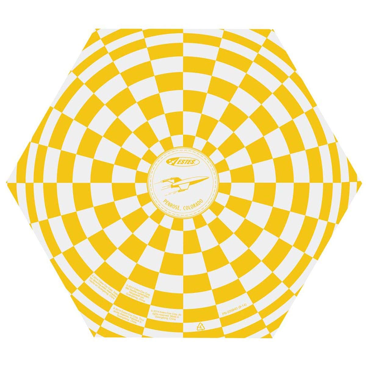 Estes 2268 9-Inch Printed Parachute