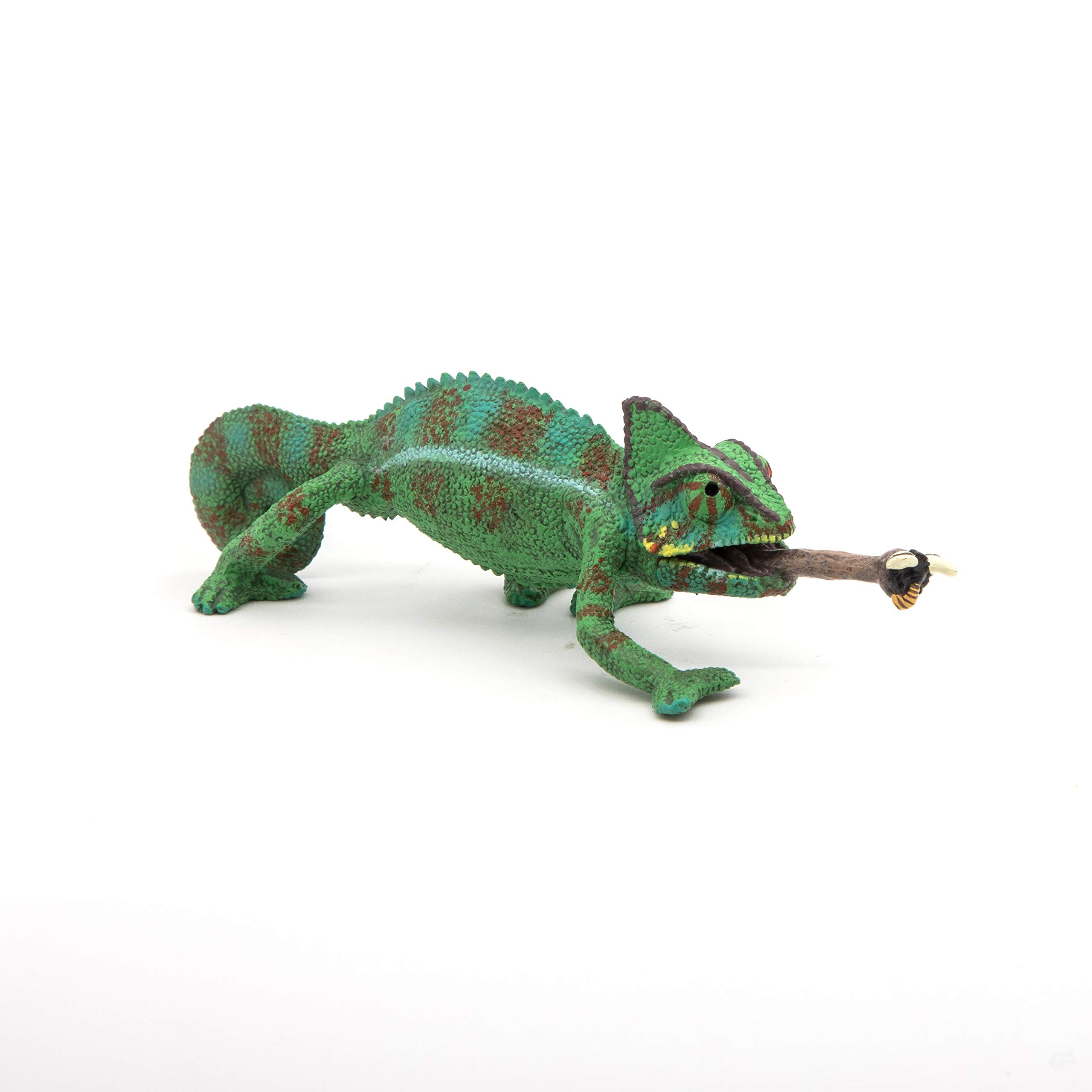 Figurine caméléon Papo, multicolore