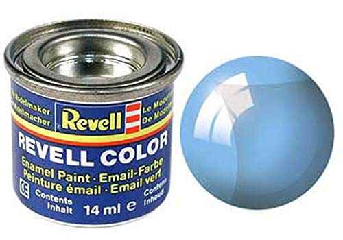Pot de peinture Revell Enamels 14 ml, bleu transparent