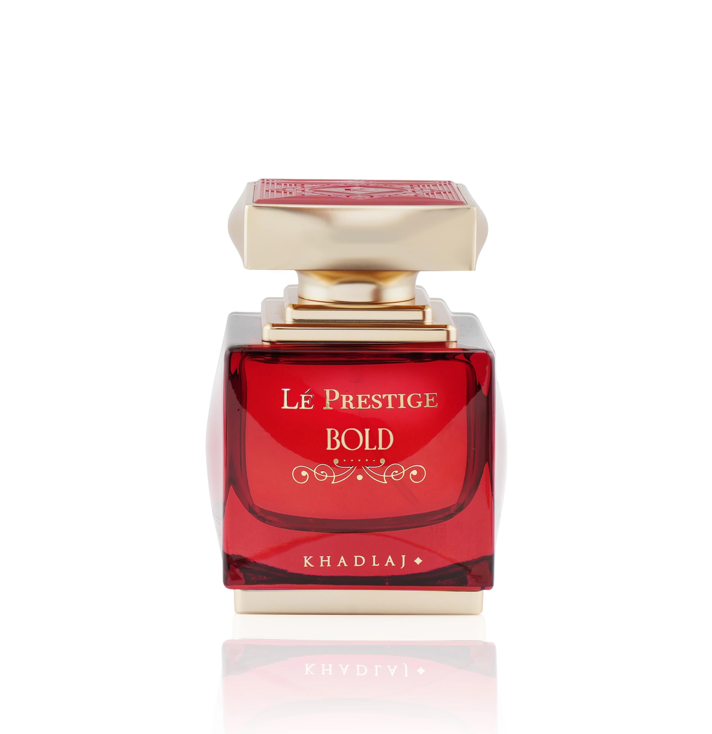 Khadlaj Le Prestige Bold Eau de Parfum Spray pour Unisexe, 3.4 Fl Oz (100 ml)
