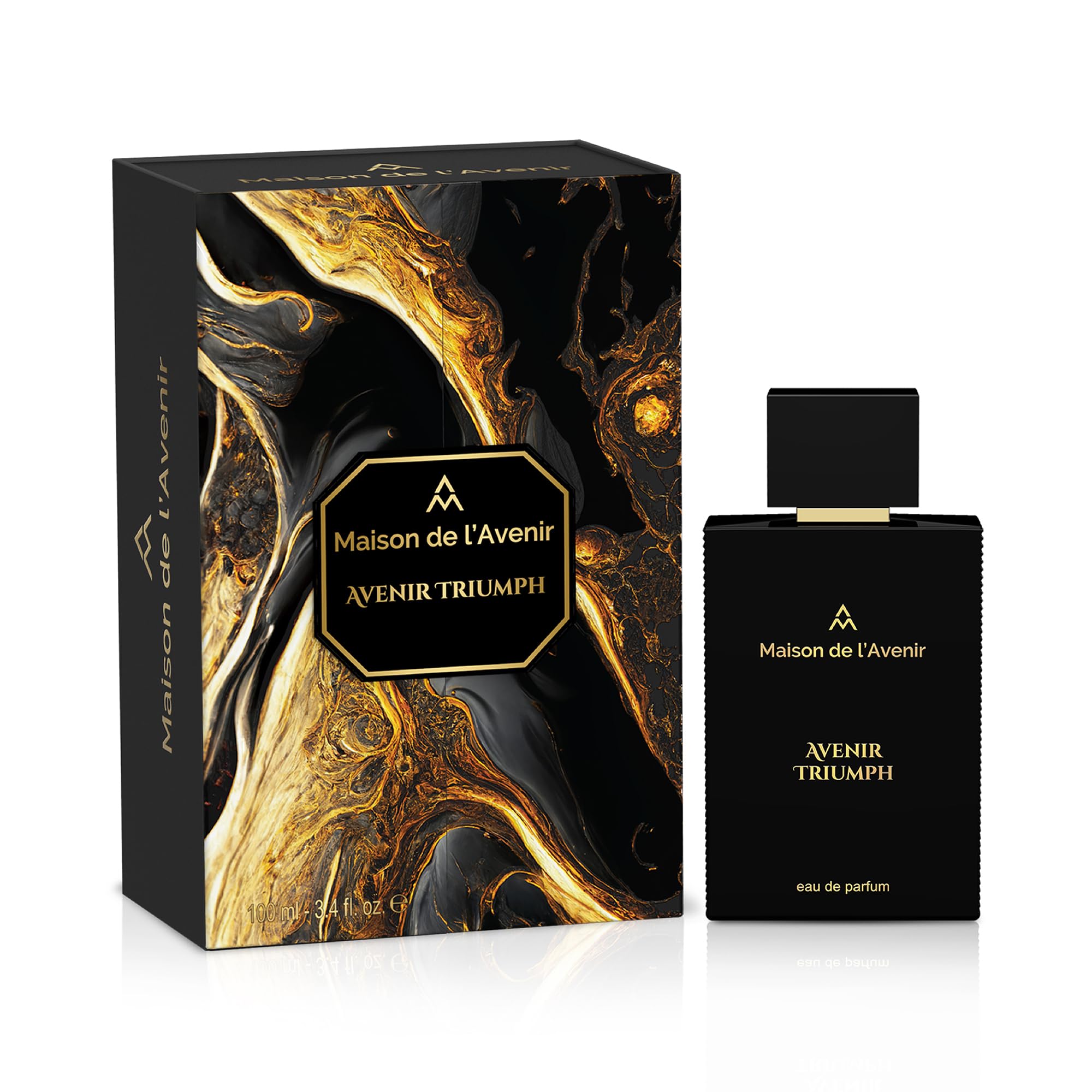 Maison de l'Avenir Avenir Triumph Eau de Parfum Spray for Unisex, 3.4 Fl Oz (100 ml)