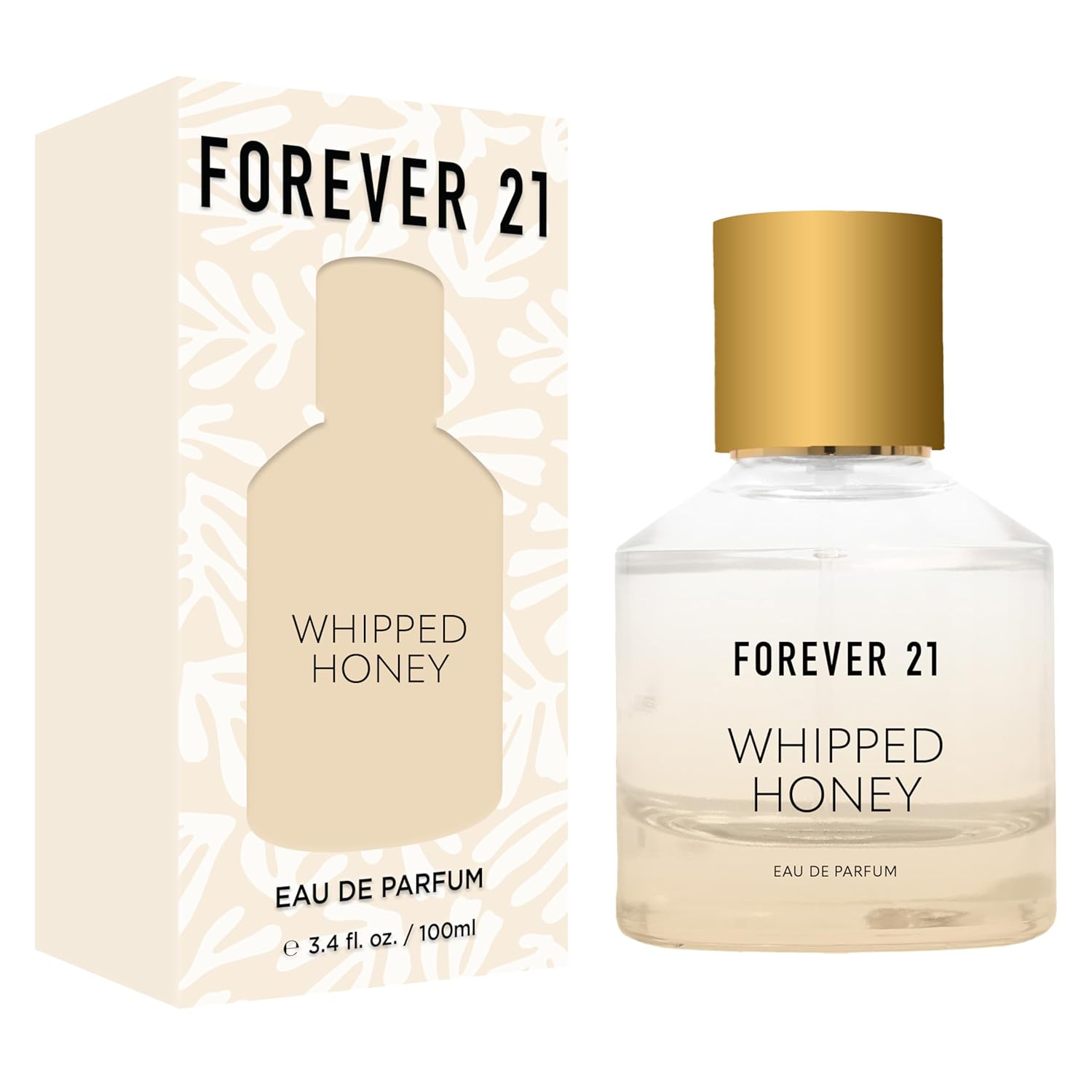 Forever 21 Whipped Honey Eau de Parfum for Women, Honey Vanilla, 3.4 Oz
