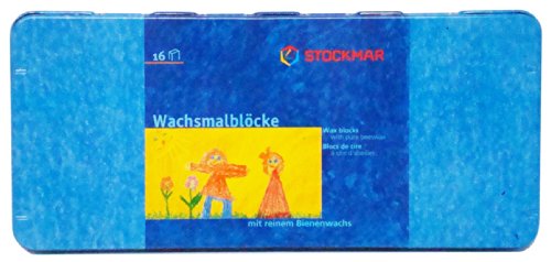 Crayons de cire d'abeille Stockmar, lot de 16