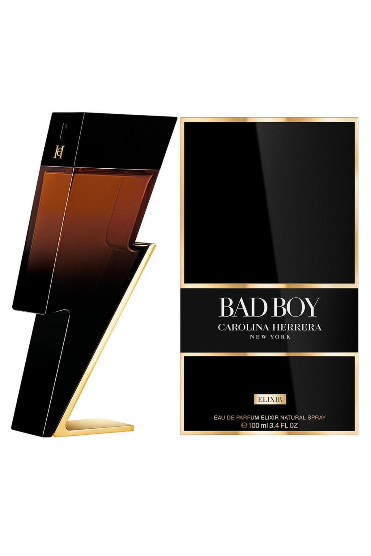 Carolina Herrera Bad Boy Elixir Eau de Parfum for Men, 3.4 oz Spray